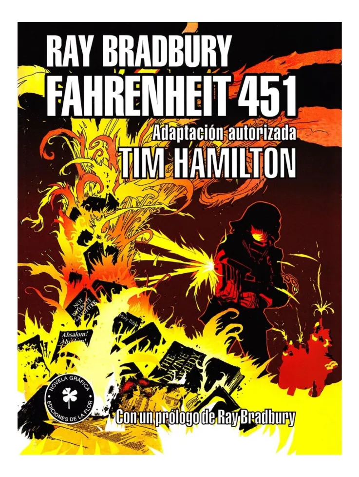 FAHRENHEIT 451 NOVELA GRÁFICA - RAY BRADBURY / TIM HAMILTON