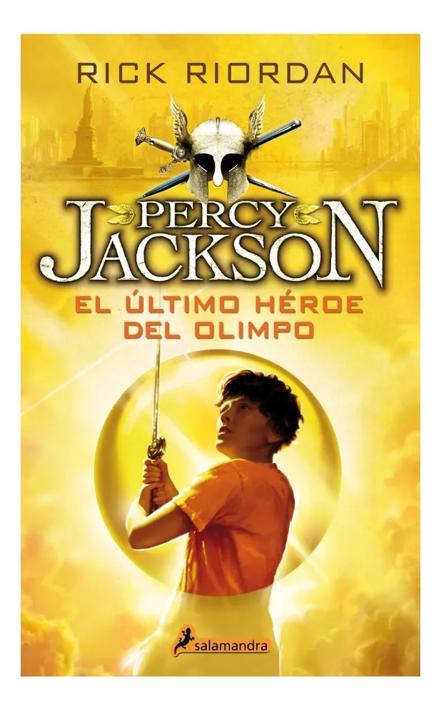 PERCY JACKSON EL ÚLTIMO HÉROE DEL OLIMPO - RICK RIORDAN