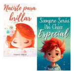 PACK NACISTE PARA BRILLAR + SIEMPRE SERÁS UN CHICO ESPECIAL